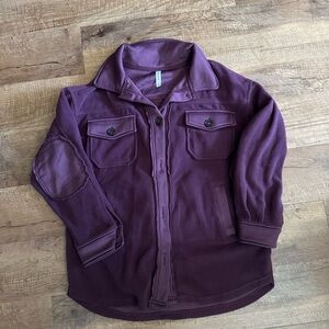 Purple Shacket